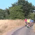 Paul, Alan, Marc and Suey follow on, The BSCC Rides to Star Wing Beer Festival, Redgrave, Suffolk - 12th July 2018