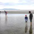 We paddle around in the shallows, A Trip to Da Gorls, Monkstown Farm, County Dublin, Ireland - 4th August 2018