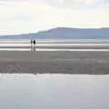 Isobel and Evelyn head out to sea, A Trip to Da Gorls, Monkstown Farm, County Dublin, Ireland - 4th August 2018