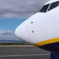 The plane looks out to the hills, The Château Comtal, Lastours and the Journey Home, Carcassonne, Aude, France - 14th August 2018