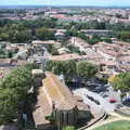 A view over the city, The Château Comtal, Lastours and the Journey Home, Carcassonne, Aude, France - 14th August 2018