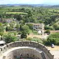 It's very non-built-up right up to the castle walls, The Château Comtal, Lastours and the Journey Home, Carcassonne, Aude, France - 14th August 2018