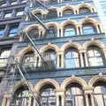 A nice old building, with groovy fire escapes, The Liberty Cruise and One World Trade Center, New York, United States - 23rd October 2018