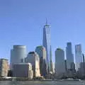 The new view of the financial district from the ferry, The Liberty Cruise and One World Trade Center, New York, United States - 23rd October 2018