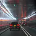 In the Lincoln Tunnel on the way to New Jersey, The Liberty Cruise and One World Trade Center, New York, United States - 23rd October 2018