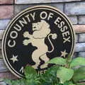 A County of Essex sign, Pumpkin Picking at Alstede Farm, Chester, Morris County, New Jersey - 24th October 2018