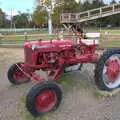 Fred looks like a Farmall Cub tractor, Pumpkin Picking at Alstede Farm, Chester, Morris County, New Jersey - 24th October 2018