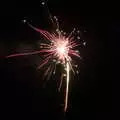 A firework throws off little stars, Apples and Fireworks, Carleton Rode and Palgrave, Suffolk - 4th November 2018