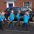 Harry's posse, The Remembrance Sunday Parade, Eye, Suffolk - 11th November 2018