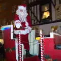 Santa waves, Norwich Lights and Isobel Sings, Norwich, Norfolk - 15th November 2018