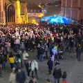 There's a big crowd outside the Forum, Norwich Lights and Isobel Sings, Norwich, Norfolk - 15th November 2018