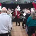 There's some crowd participation for a waltz, The Gislingham Silver Band Christmas Concert, Gislingham, Suffolk - 11th December 2018