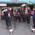 The City of Norwich Brass Band play at the Forum, A Spot of Christmas Shopping, Norwich, Norfolk - 16th December 2018