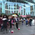 Christmas market outside the Forum, A Spot of Christmas Shopping, Norwich, Norfolk - 16th December 2018