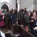 Jill and the BSCC are in attendance, Christmas Carols at St. Margaret's, Thrandeston, Suffolk - 17th December 2018