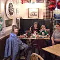 The gang in the Tom Cobley, Christmas at Grandma J's, Spreyton, Devon - 25th December 2018