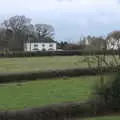 A view down the road out of Spreyton, Boxing Day in Devon, Spreyton, Devon - 26th December 2018