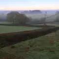 Another misty view of Devon, Boxing Day in Devon, Spreyton, Devon - 26th December 2018