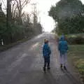 Harry and Fred, Boxing Day in Devon, Spreyton, Devon - 26th December 2018