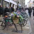 Cambridge bike chaos on Sidney Street, The SwiftKey Reunion Brunch, Regent Street, Cambridge - 12th January 2019