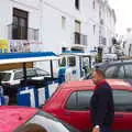 The tourist train has caused a blockage, The Caves of Nerja, and Frigiliana, Andalusia, Spain - 18th April 2019