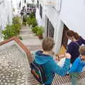 More steep steps, The Caves of Nerja, and Frigiliana, Andalusia, Spain - 18th April 2019