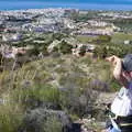 Fred looks out, A Walk up a Hill, Paella on the Beach and Granada, Andalusia, Spain - 19th April 2018