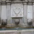 Some kind of trough, fed by three water spouts, A Walk up a Hill, Paella on the Beach and Granada, Andalusia, Spain - 19th April 2018