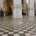 Chequerboard cathedral floor, A Walk up a Hill, Paella on the Beach and Granada, Andalusia, Spain - 19th April 2018