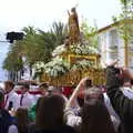 There's even a phone on a selfie stick, An Easter Parade, Nerja, Andalusia, Spain - 21st April 2019