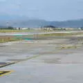 The sunny tarmac of Málaga airport, An Easter Parade, Nerja, Andalusia, Spain - 21st April 2019