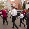 Nosher and Fred go past, A St. George's Day Parade, Dickleburgh, Norfolk - 28th April 2019