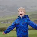 Harry shouts at the wind, The Tom Cobley and a Return to Haytor, Bovey Tracey, Devon - 27th May 2019