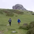 The boys run off, The Tom Cobley and a Return to Haytor, Bovey Tracey, Devon - 27th May 2019