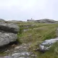 Someone in the distance is a dot on the granite, The Tom Cobley and a Return to Haytor, Bovey Tracey, Devon - 27th May 2019