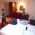 The boys in the hotel room, The Summer Trip to Ireland, Monkstown, Co. Dublin, Ireland - 9th August 2019