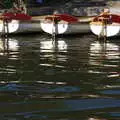 Rowing boats bob about on the Avon, A Boat Trip on the River, Stratford upon Avon, Warwickshire - 14th September 2019