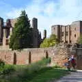 The grand sandstone ruins of Kenilworth Castle, Kenilworth Castle and the 69th Entry Reunion Dinner, Stratford, Warwickshire - 14th September 2019