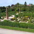 The Italianate garden, Kenilworth Castle and the 69th Entry Reunion Dinner, Stratford, Warwickshire - 14th September 2019