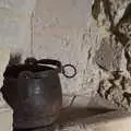 An iron pot in an alcove, A Trip to Orford, Suffolk - 25th January 2020