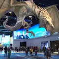 A massive dragon hangs in the entrance, A Trip to Harry Potter World, Leavesden, Hertfordshire - 16th February 2020