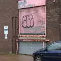 A faded pink shutter, Fred's Flute Exam, Ipswich, Suffolk - 5th March 2020