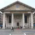 The front of St. Paul's church, A SwiftKey Memorial Service, Covent Garden, London  - 13th March 2020