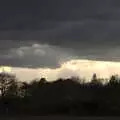 A wall of rain, An April Lockdown Miscellany, Eye, Suffolk - 10th April 2020