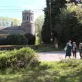 Hanging around outside St. Mary's, Brome, Lost Cat and a Walk on Nick's Lane, Brome, Suffolk - 26th April 2020