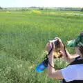 Fred takes another photo, A Walk up Rapsy Tapsy Lane, Eye, Suffolk - 9th May 2020