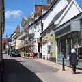 There's scaffolding up on the Greyhound in Diss, A Return to Southwold, Suffolk - 14th June 2020