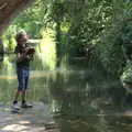 Fred looks for some photo opportunities, A Walk Around Abbey Bridges, Eye, Suffolk - 5th July 2020