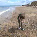 Fred scopes for Belemnites, Camping on the Coast, East Runton, North Norfolk - 25th July 2020