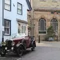 There's a nice old car outside Browne's in Diss, Jules Visits, and a Trip to Tyrrel's Wood, Pulham Market, Norfolk - 16th August 2020